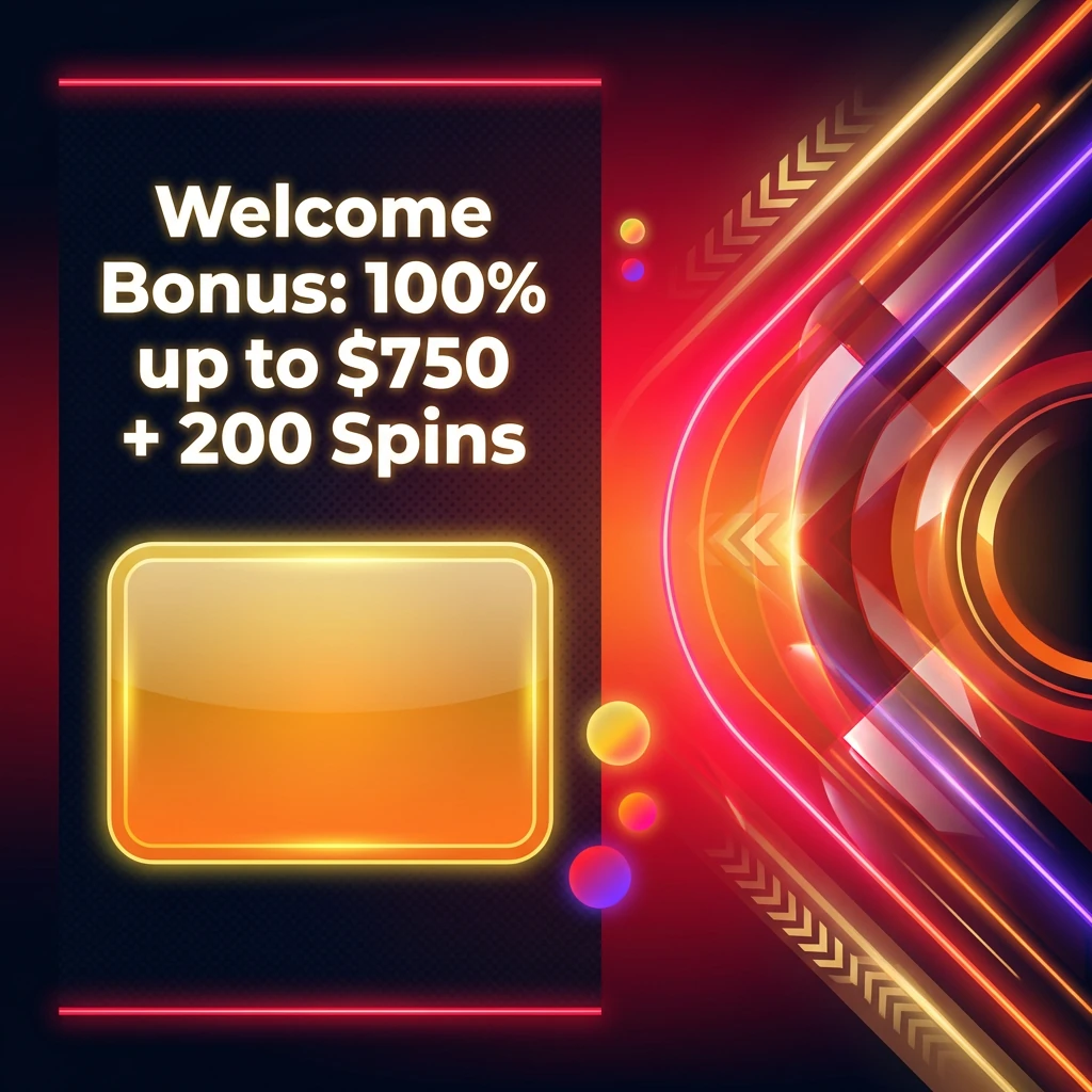 Welcome Bonus: 100% up to $750 + 200 Spins